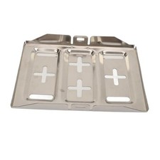 Universal Stainless Steel Battery Tray for Car - Sturdy and Battery Mounting