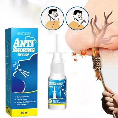 Anti-Snoring Relief Remedy Snoring Nasal Spray Snore Stop Spray 30ml  