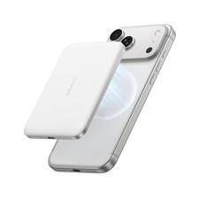 Anker Nano Magnetic Power Bank 5000mAh Qi2-Certified 15W Fast White