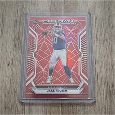 Panini 2020 Obsidian Rookie Jake Fromm #142 Buffalo Bills Football Card 04/26 
