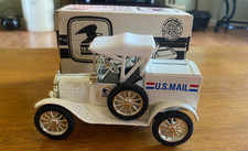 ERTL 1918 RUNABOUT TRUCK COIN BANK US MAIL LIMITED EDITION COLLECTOR 1988, New
