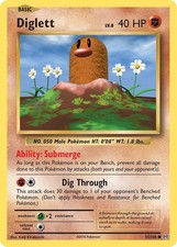 Pokemon Diglett 55/108 XY - Evolutions Common MP