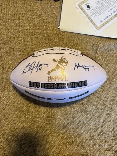 Bo Jackson Signed Heisman Trophy Signed Football