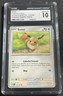 CGC 10 Eevee 133/165 Pokemon Together Stamp Scarlet & Violet 151 2023