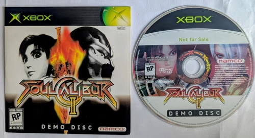 ULTRA RARE SOUL CALIBUR II XBOX RETAIL DEMO NAMCO TEKKEN SPAWN 2 PROMO SAMPLER