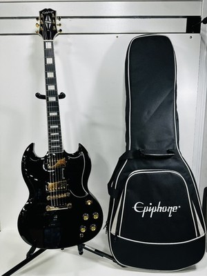 Epiphone SG Custom Electric Guitar - Ebony (P03065639)