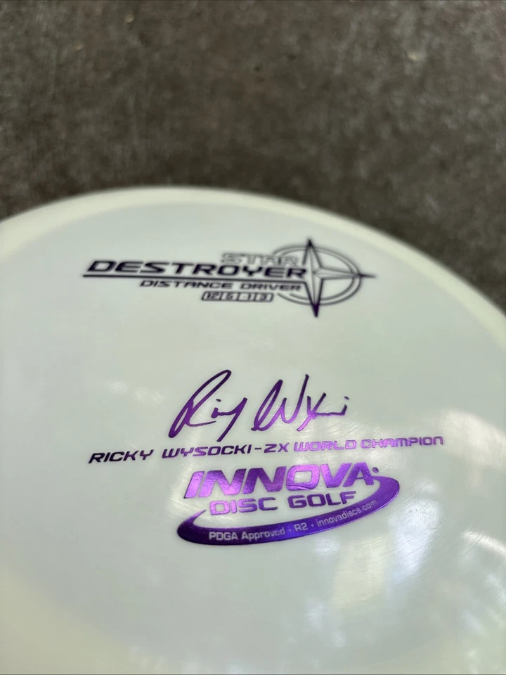 Innova Star Destroyer Ricky Wysocki 2x - Brand New Disc Gold Driver 177g Scaled - Image 3 of 4