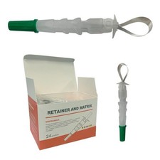 Einweg verstellbares Matrix Band System grün breit 6,2 mm - mit Flügeln