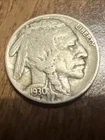 1930 Buffalo Nickel - Actual Coin Shown