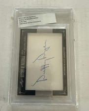 2012 Leaf History of Baseball Cut Signature Edition Baseball Cards 3