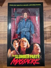 NECA SLUMBER PARTY MASSACRE Russ Thorn 8" Figure SCREAM FACTORY EXCLUSIVE NEW