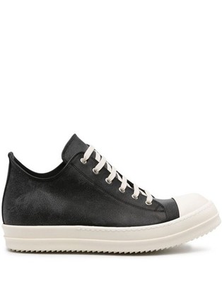 Rick Owens Low Sneakers LOO Rickon Black Milk RU01D3891 LOO 911 72722790
