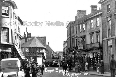 Azd-39 Street Scene, Bank Street, Braintree, Essex. Photo