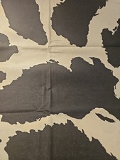 Heavy Cotton Cow Print Fabric Material. 1 Yard, 60" Wide.