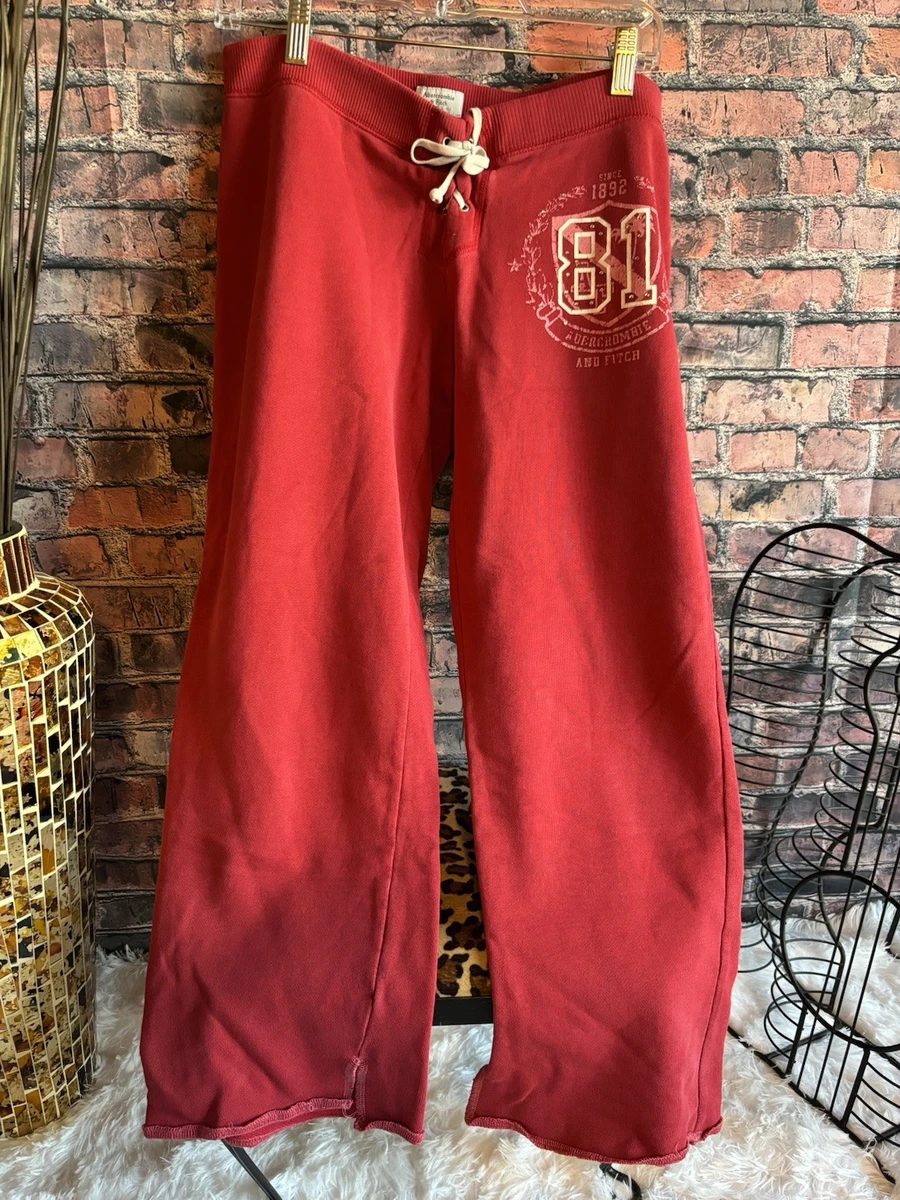 Abercrombie & Fitch Men Red Activewear Pants for Men for sale | eBay