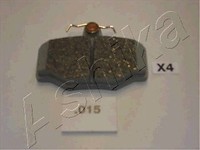 Ashika 51-00-015 Bremsbelagsatz FüR Scheibenbremse FüR Nissan