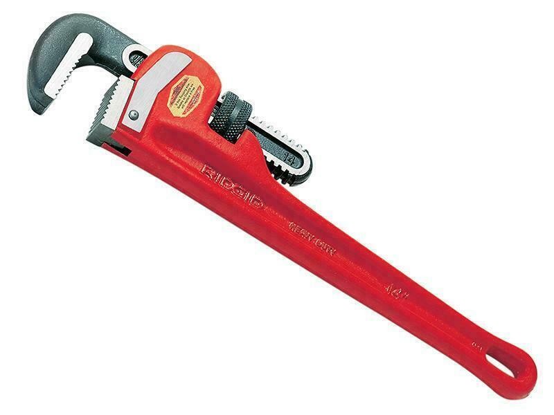 RIDGID Heavy-Duty Straight Pipe Wrench 200Mm (8In) RID31005