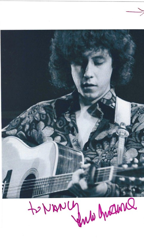 AUTOGRAPHED in-person photo - ARLO GUTHRIE - "Alice's Restaurant"