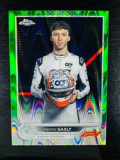 2022 Pierre Gasly Green Raywave Refractor 57/99 Topps Chrome #44 F1 Formula 1