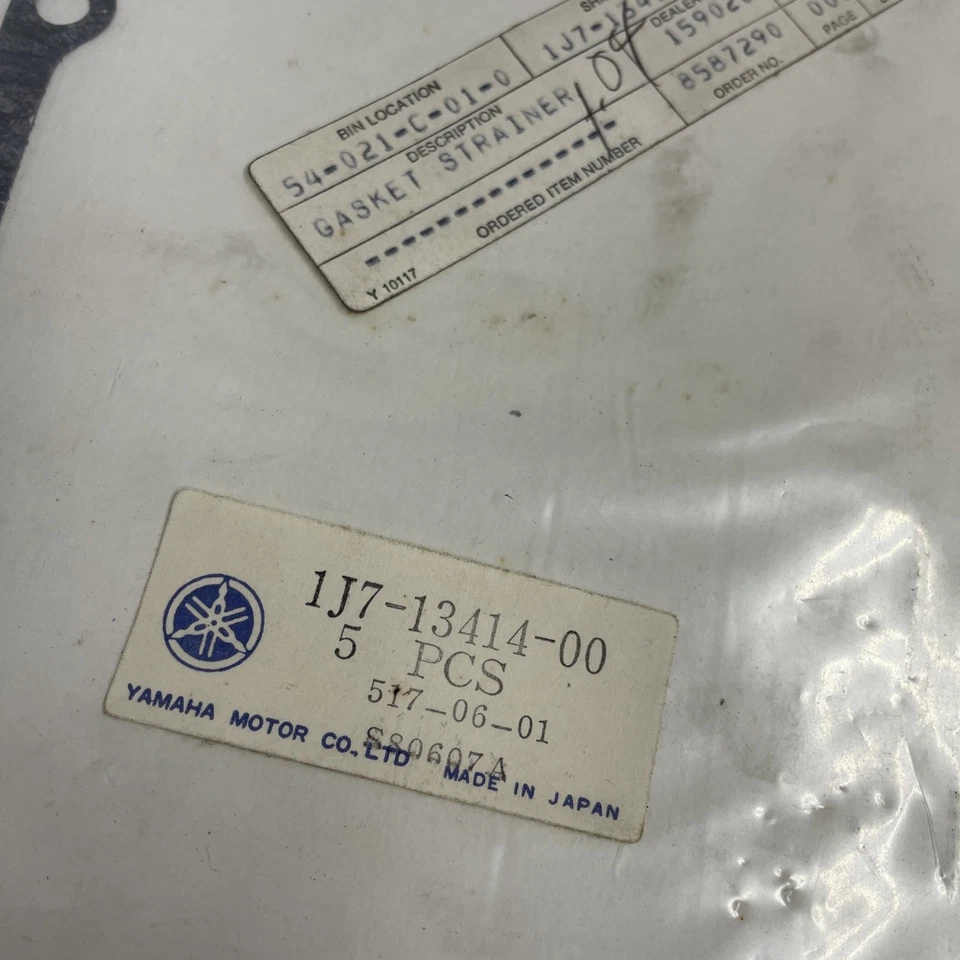 Junta coladora Yamaha 1J7-13414-00-00 XS750 XS850 NOS OEM Foto 2 de 2