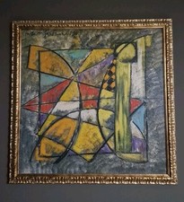 Paolo Da San Lorenzo Quadro Dipinto Olio Su Tela Con Cornice Autentico