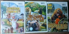 3 - Wii Games - Chicken Shoot - Cabela's Dangerous Hunt - Big Game Hunter 2012