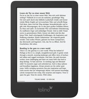 Tolino shine 5. Generation eBook Reader 6'' E-Ink Display E-book Reader T-S5
