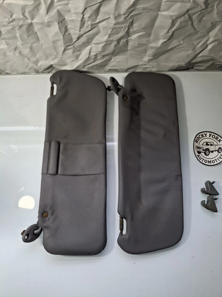 Par de parasol gris izquierdo/derecho Toyota Pickup Truck 84-88/4Runner 4X4 Foto 2 de 4