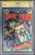 Neal Adams Signed Batman #251 DC Comics 1973 AUTO CGC 7.0