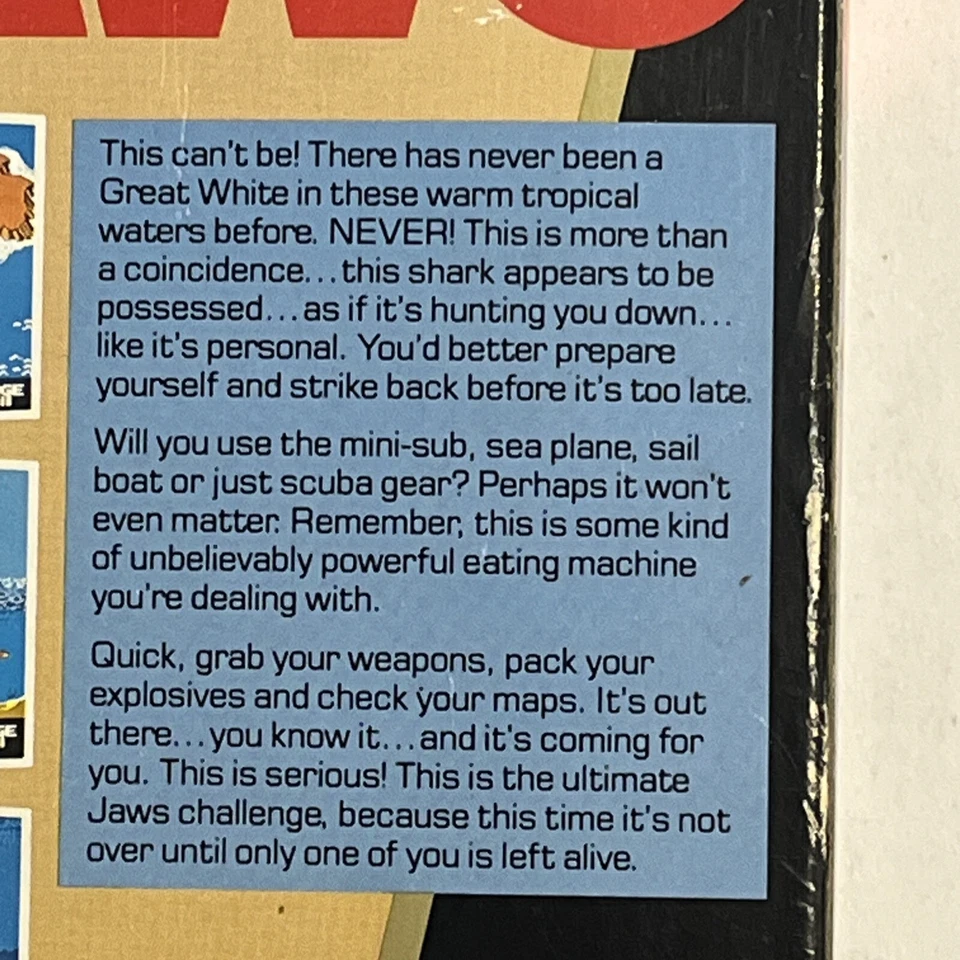 Rare Nintendo Jaws this time there's no escape (1987 NES-JA-USA) - Image 4 of 4