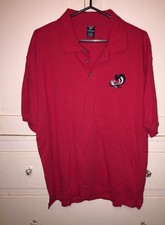 Vintage Warner Bos Shirt Mens Polo Pepe Lepew Skunk Size L 100% Cotton