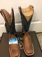 Ariat Womens Longview Buttered Rum Metallic Sea Western Boots 8B 10047054 NIB
