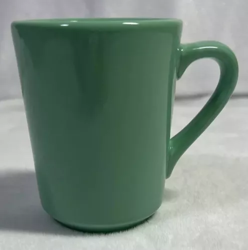 HLC Homer Laughlin Colorations Fiesta Sea Mist Green Denver Mug 3-3/4” Tall VTG