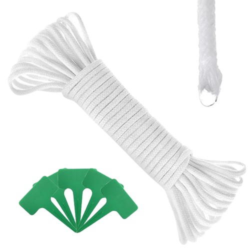 1/4 Inch Self Watering Capillary Wick Cord Watering Plants While On Vacation