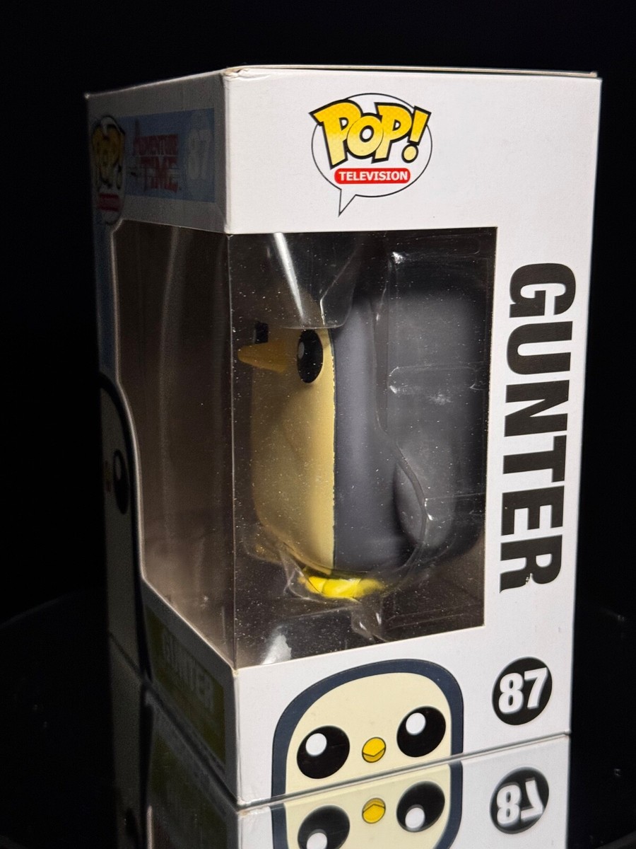 FunkoPop！87 GUNTER ガンター Funko Pop! TV: Adventure Time - Gunter with Pop Protector