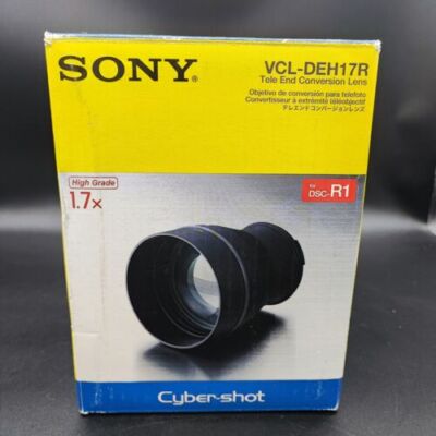 Sony VCL-DEH17R 1.7x Tele End Conversion Lens for DSCR1 Digital Camera Sehr Gut