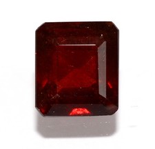 Natural Red Garnet Octagon Cut 9.50x8.50 mm 4.47Cts Reddish Shade Loose Gemstone