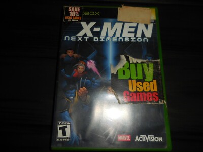 X-Men: Next Dimension (Microsoft Xbox, 2002) PAPERS, COMPLETE, USED,ships FREE