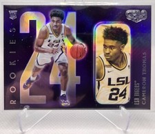 CAMERON THOMAS 2021 Chronicles Draft Picks Gala Purple Rookie Insert