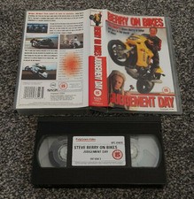 STEVE BERRY ON BIKES JUDGEMENT DAY MOTORBIKE SUPERBIKE PAL VHS VIDEO