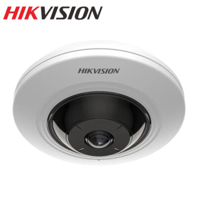 HOT Hikvision DS-2CD2955G0-ISU 5MP IP Fisheye Camera 180° View Indoor Camera Mic