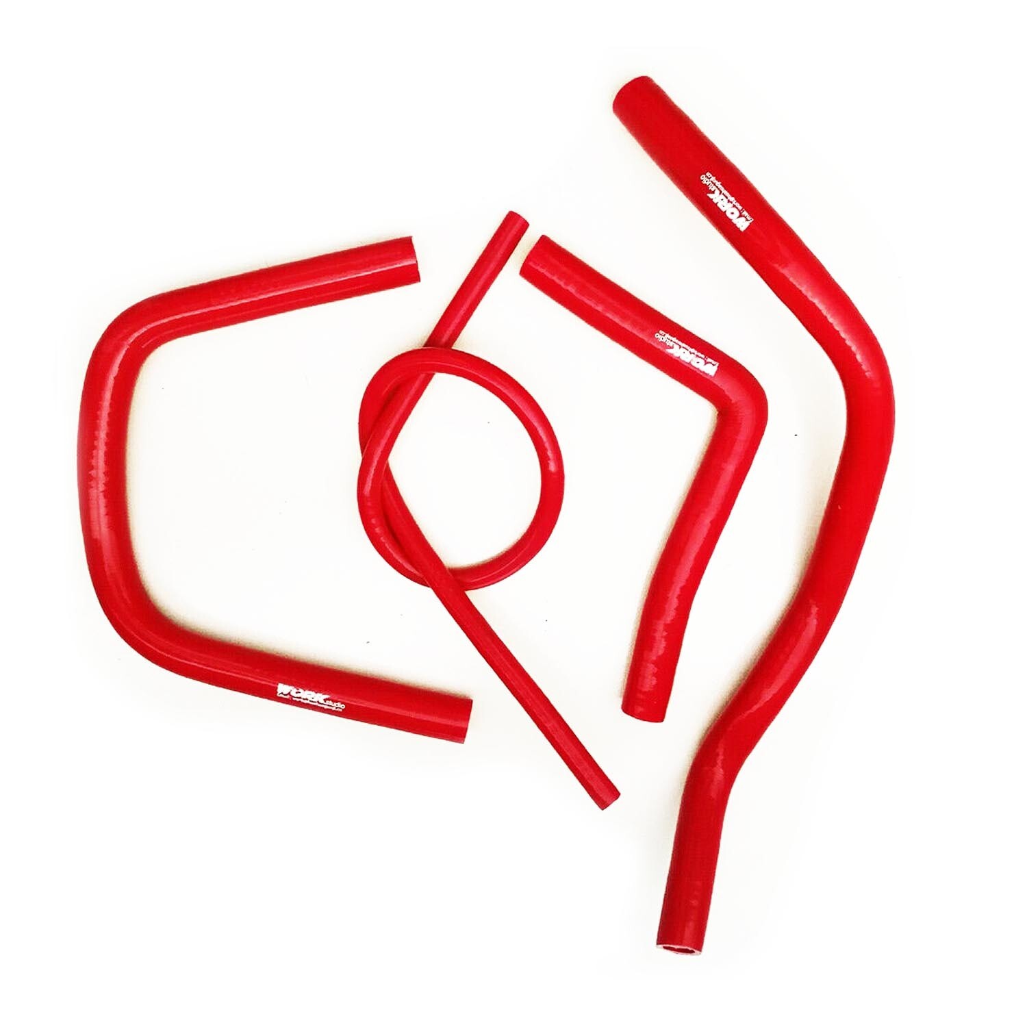 Reinforced Radiator Red Hoses for Yamaha BANSHEE 350 YFZ350 19872006