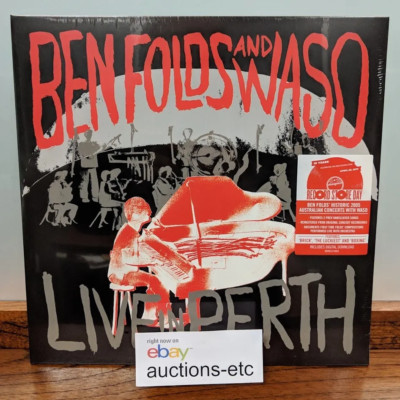 Live In Perth - Ben Folds and WASO Vinyl 2LP FREE Shipping NEW Sealed
