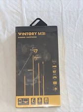Wintory M31 Gaming Earhones/Earbuds Yellow,Black