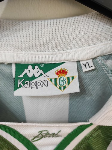 REAL BETIS 1995-1996 camiseta shirt trikot maillot maglia YL - Picture 3 of 5