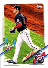 Patrick Corbin 2021 Topps Opening Day #185 Washington Nationals