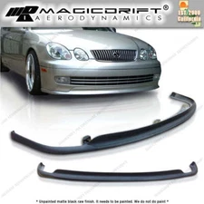For 98-05 Lexus GS300/GS400/GS430 Front Bumper Chin Lip Kit Black Polyurethane