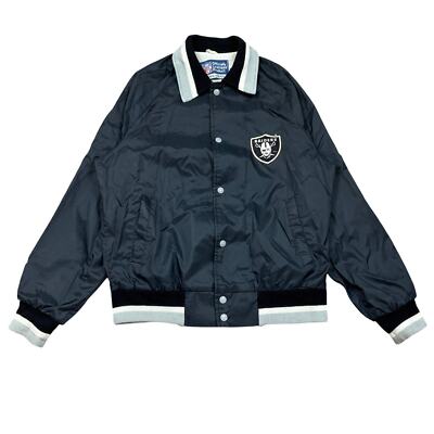 LOSANGELES RAIDERS 古着　アウター Rare Vintage 80s Stahl Urban NFL Los Angeles Raiders Jacket Men's
