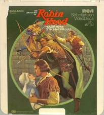 The Adventures of Robin Hood 1938 Vintage CED Videodisc