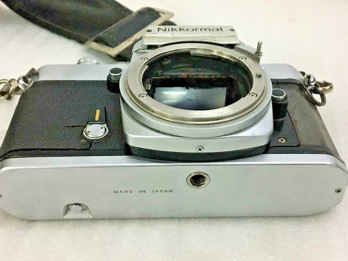 VINTAGE UNIQUE NIKON / NIKKORMAT RARE CAMERA WITHOUT LENS MADE IN JAPAN